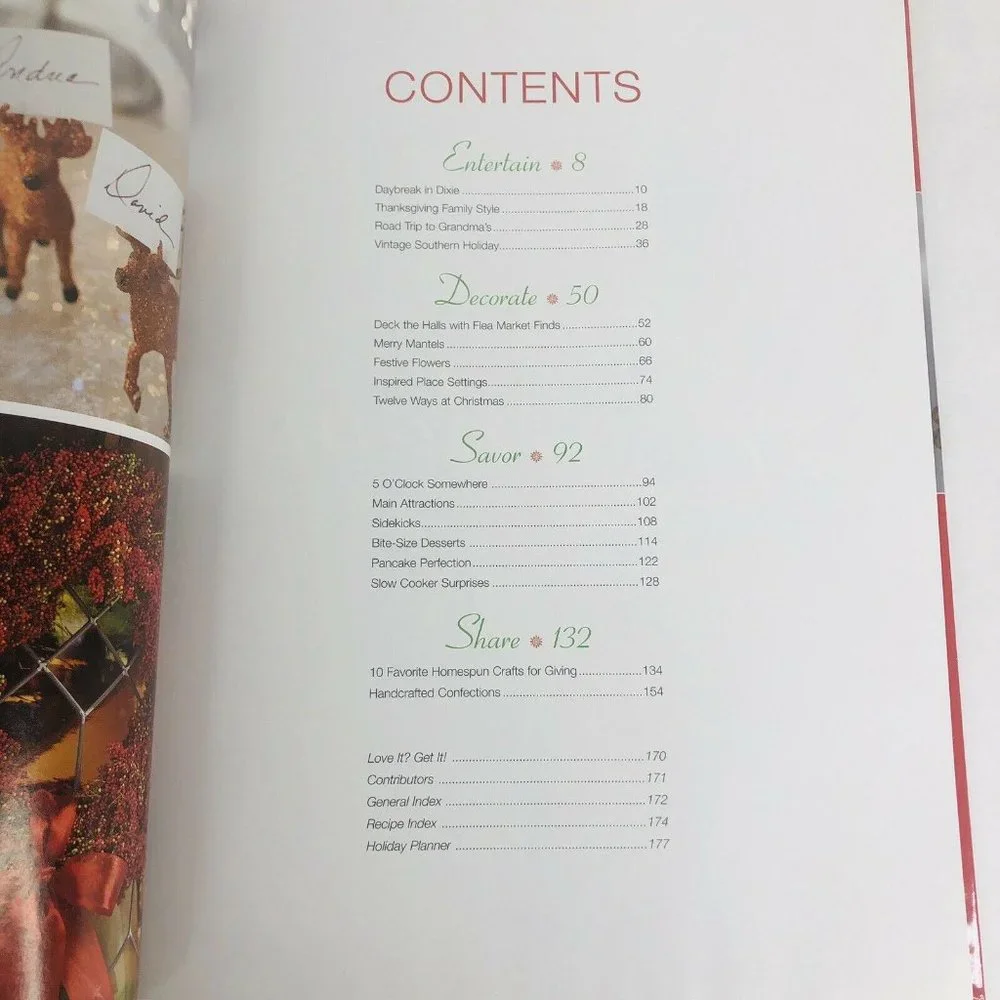 2 Christmas With SOUTHERN‎ LIVING Books 1983 2011 Cookbooks Recipes Decorating